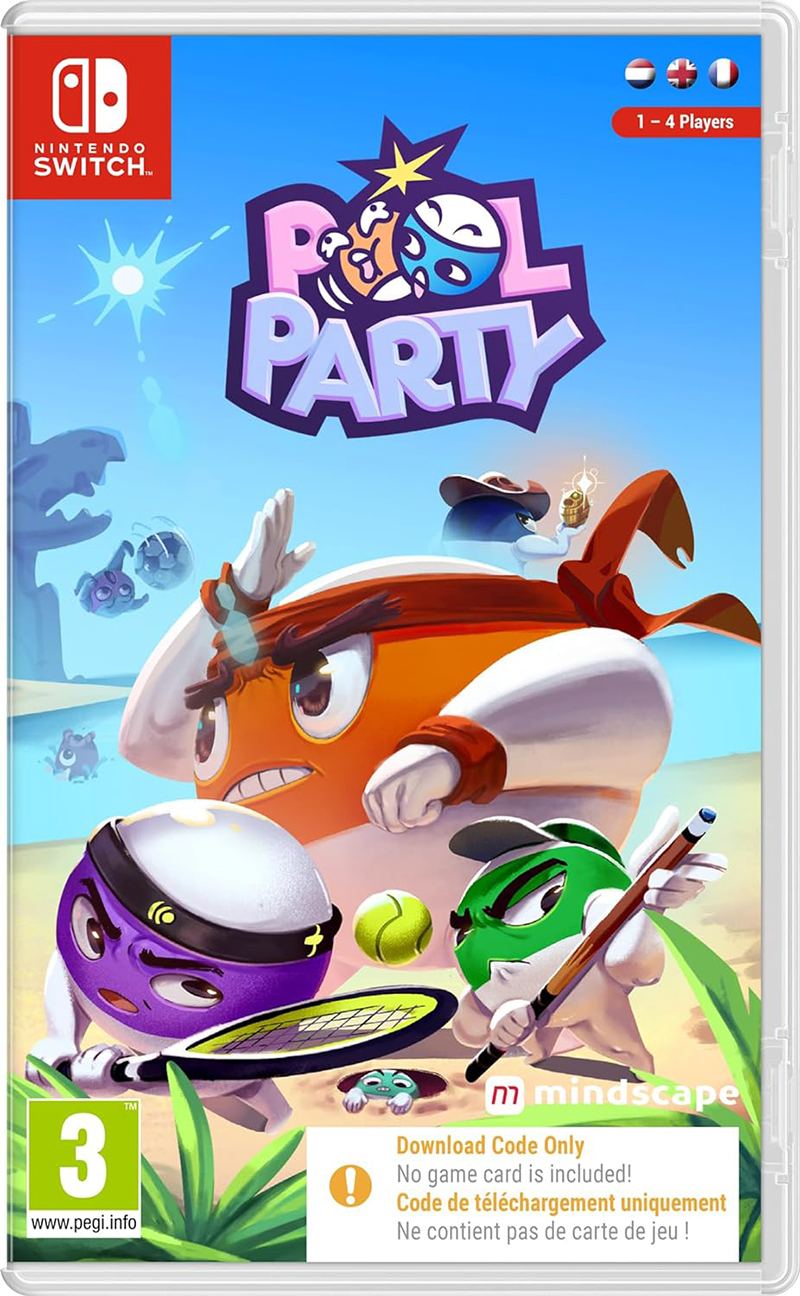 Pool Party (Code in Box) - Nintendo Switch - Engelsk - Code in a Box v:7972047