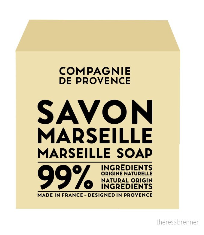 COMPAGNIE DE PROVENCE - Cube Of Marseille Soap 400 ml - 399 v:6702254
