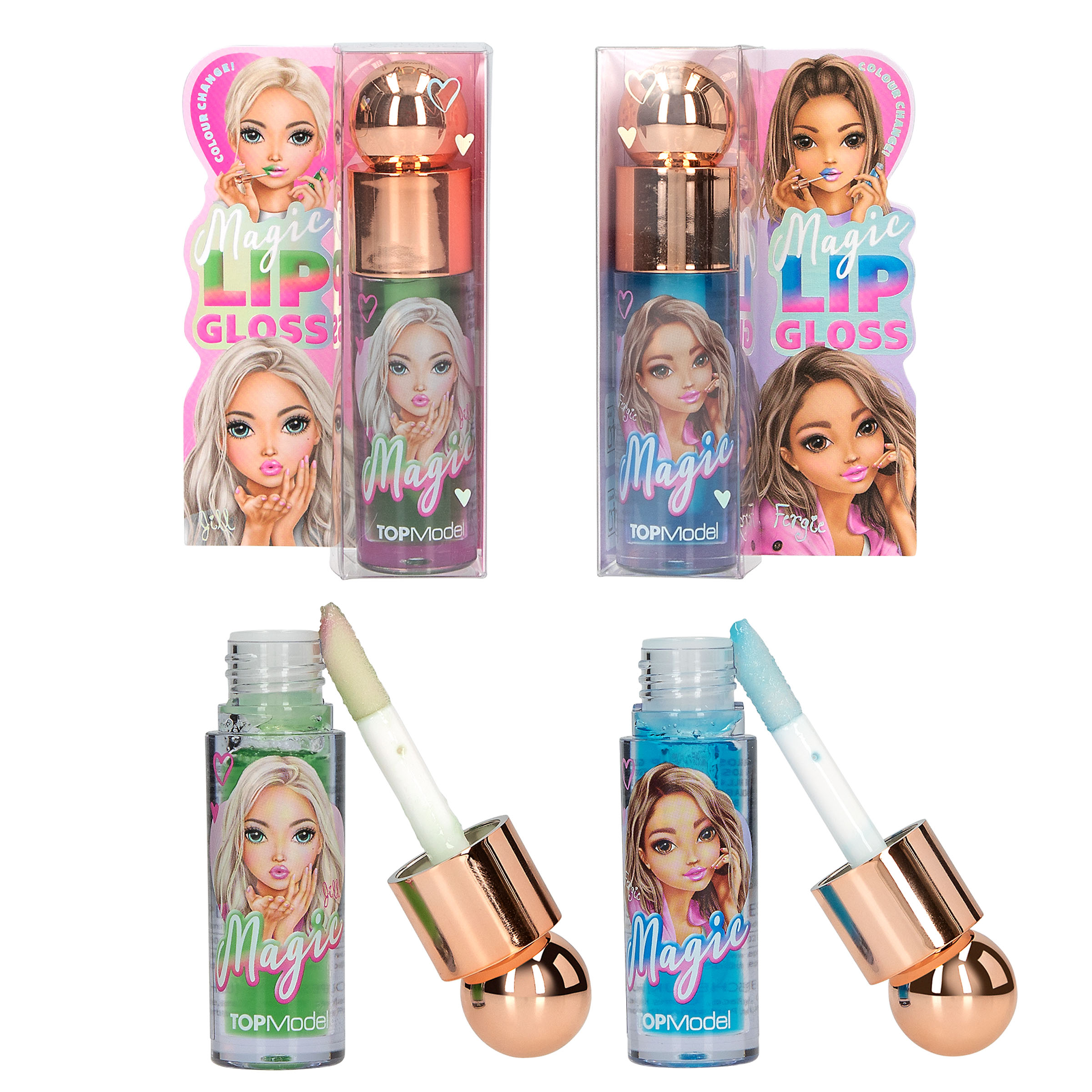 Topmodel - Magic Lipgloss BEAUTY and ME - Blue, Green v:3058264
