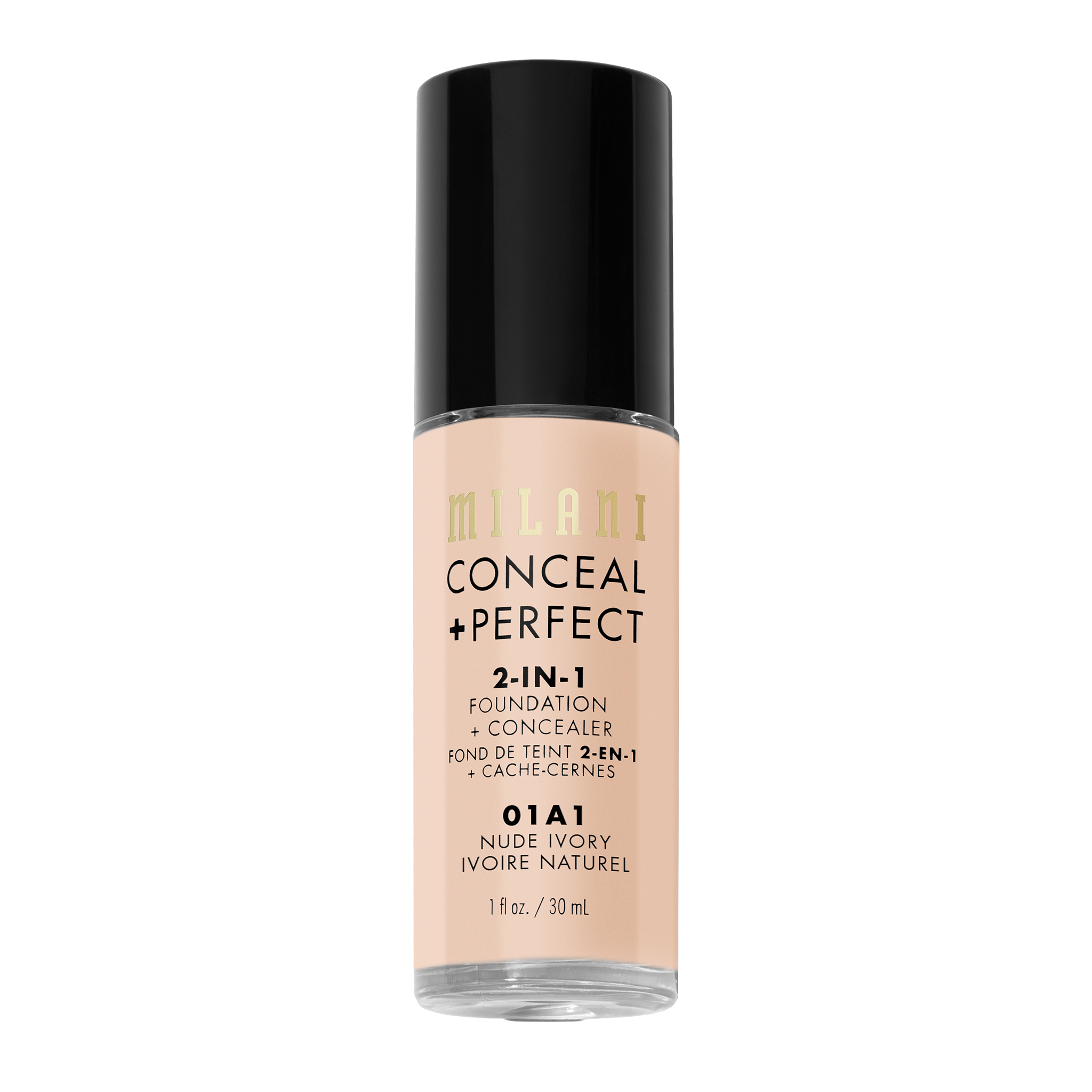 Milani Cosmetics - Conceal + Perfect 2-In-1 Foundation - Nude Ivory - 30 ml - Nude Ivory v:2466216