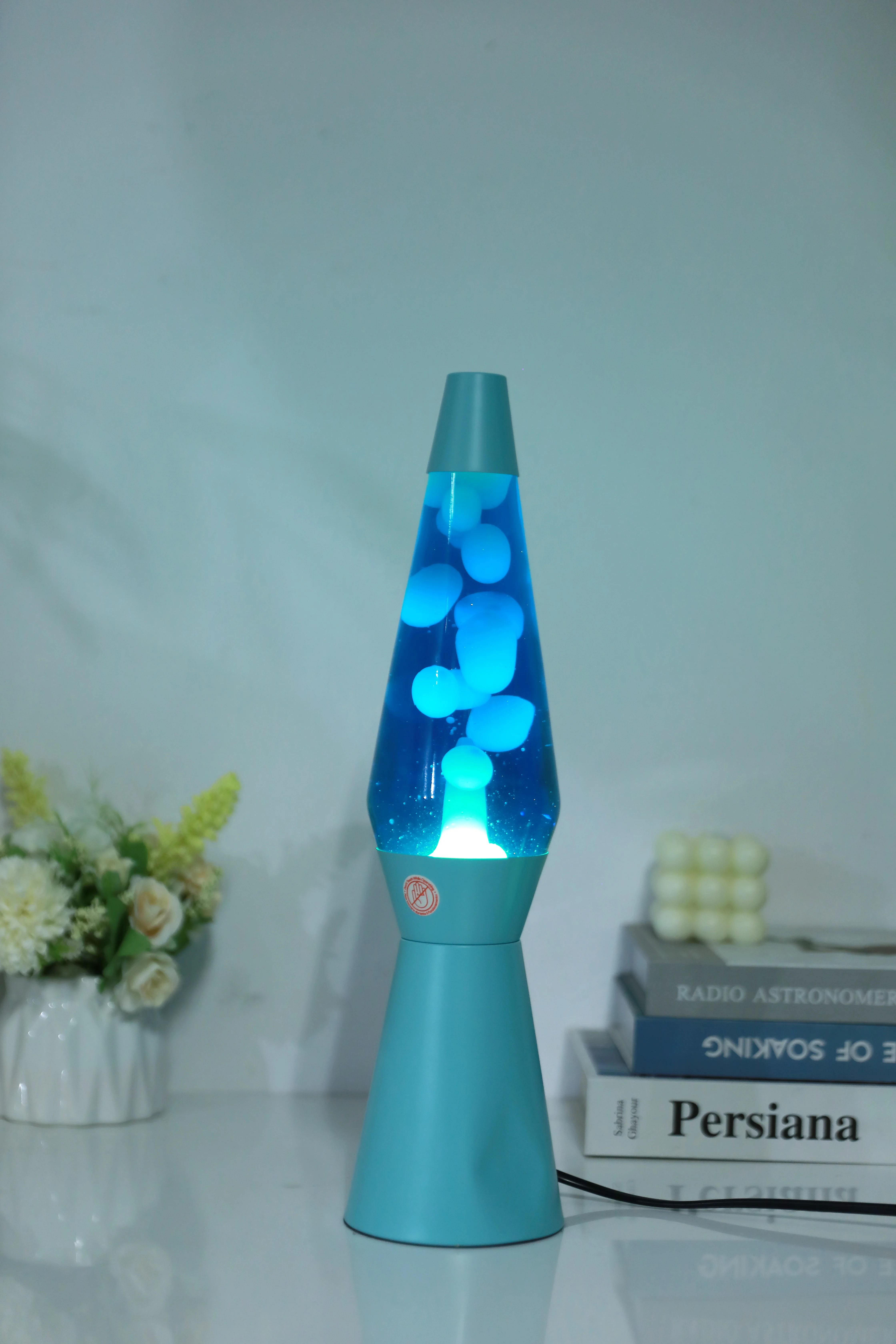 iTotal - Lava Lamp - Blue/White - 36 cm (XL2939) v:2172014