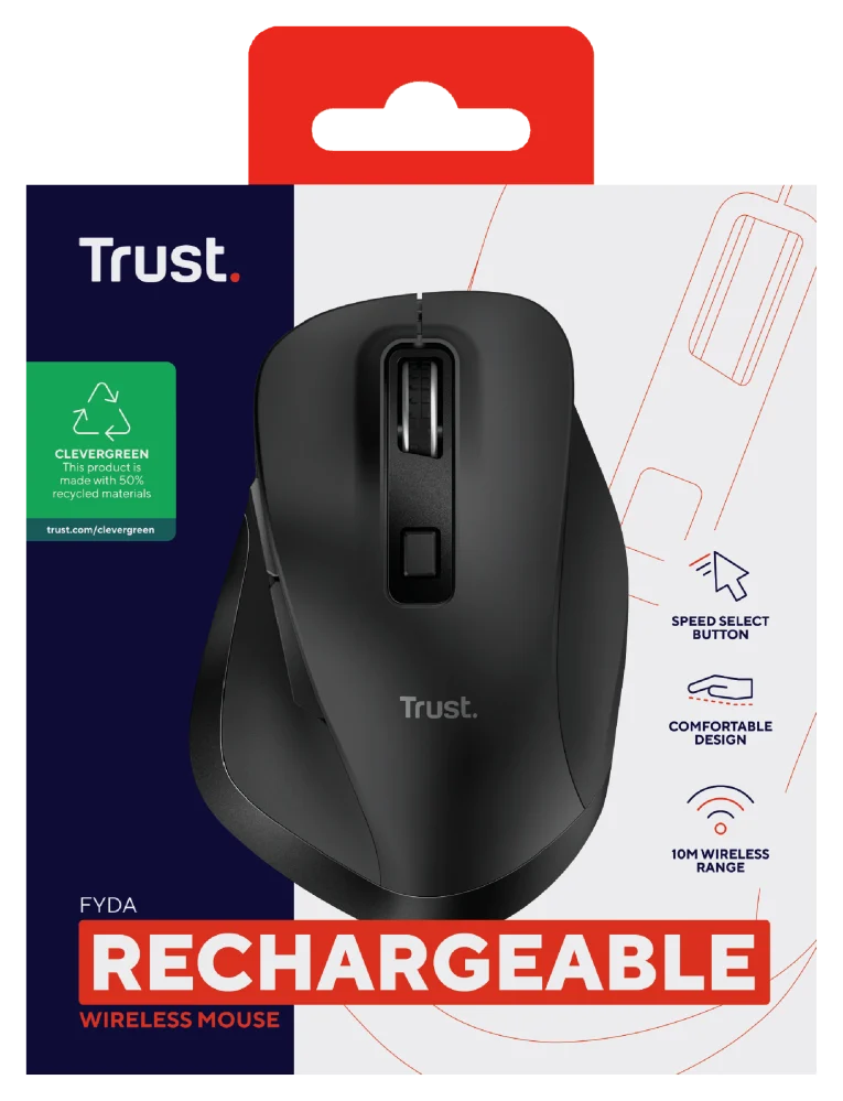 TRUST FYDA WIRELESS MOUSE ECO v:5025688
