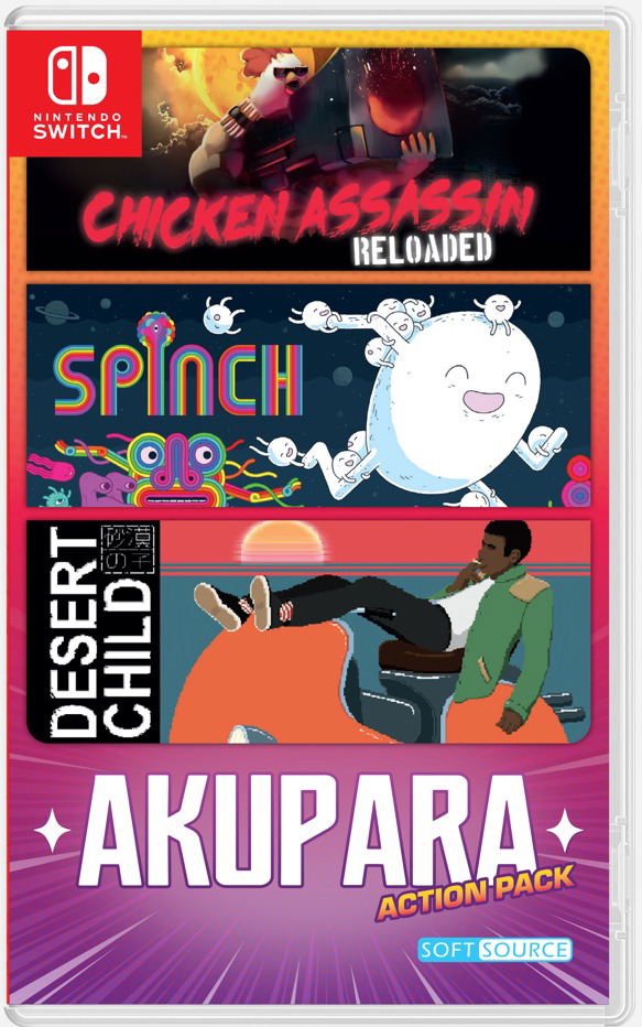 Akupara Action Pack (Import) (Multi-Language) - Nintendo Switch - Asian - Standard v:2155519