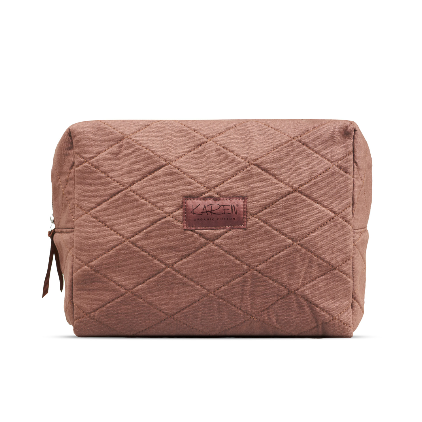 Karen - Toiletry Bag - Mocha v:9596140