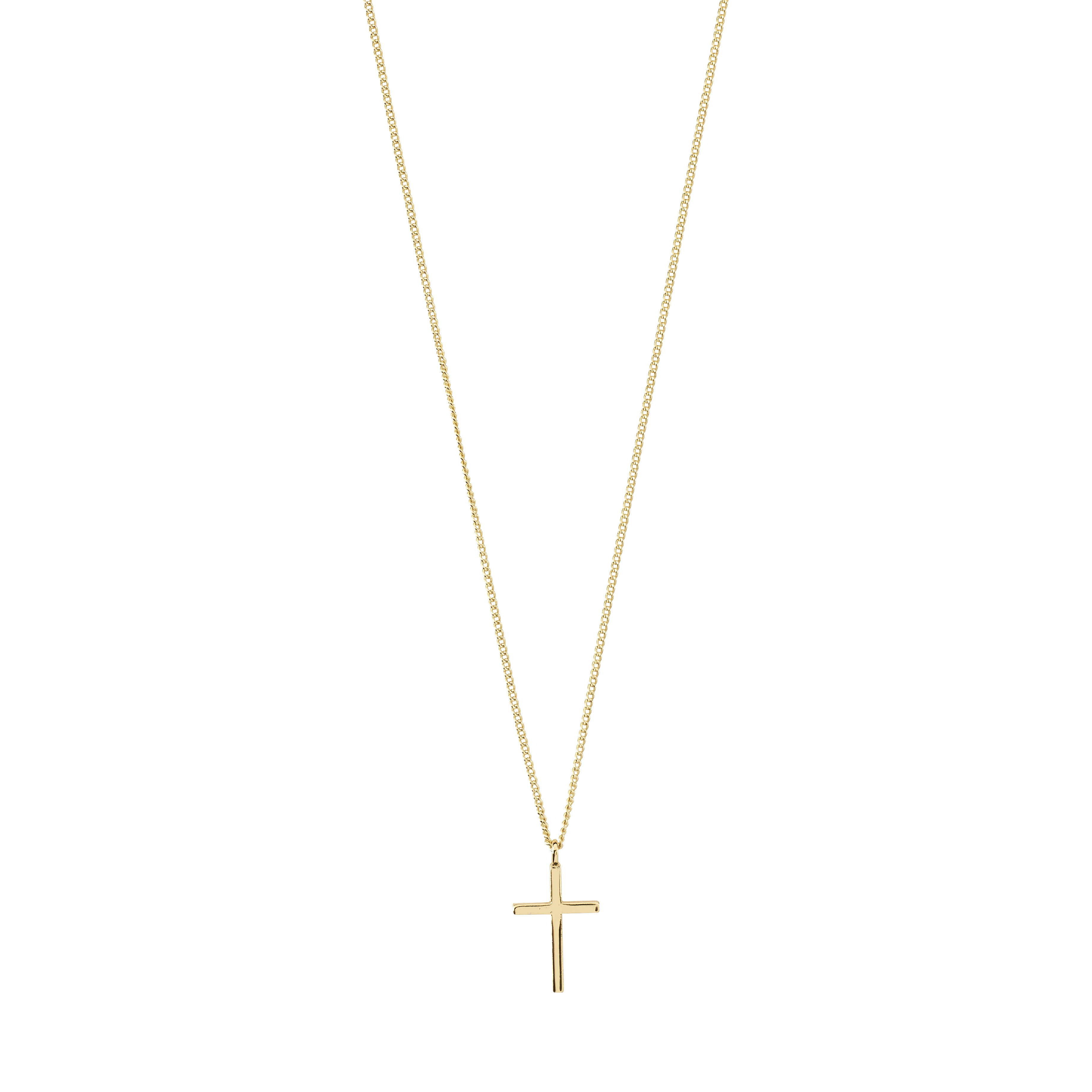 PILGRIM - FLYNN Necklace - Gold Plated - 40 cm + 12 cm Extension v:6443172