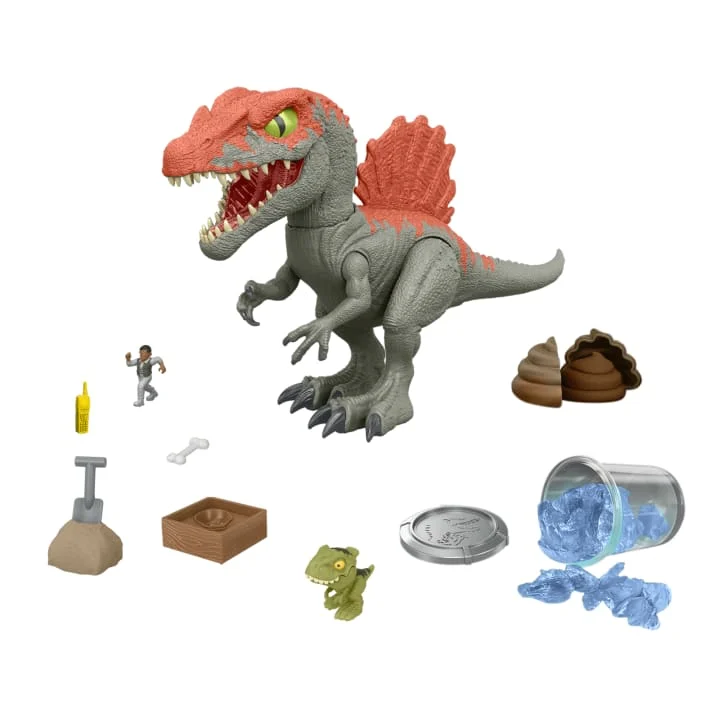 Jurassic World – Crushivores Spinosaurus Cage Crasher (HTP71) v:8641214 Jurassic World – Crushivores Spinosaurus Cage Crasher (HTP71) v:8641214