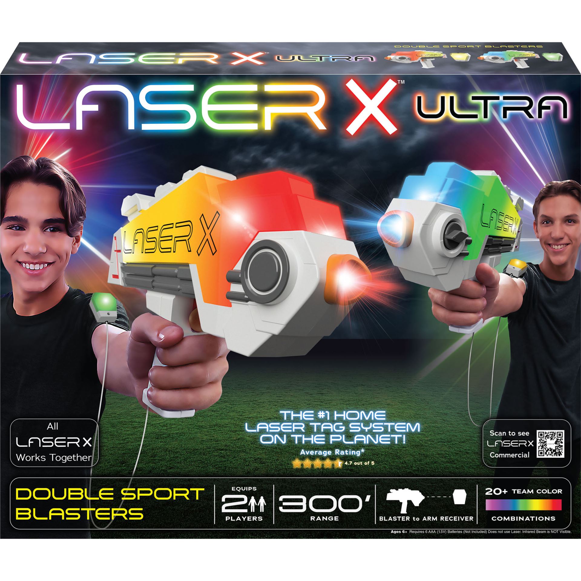 Laser X – Ultra Double Sport Blasters (20336) – Gratis frakt v:7091017