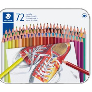 Staedtler – Coloured pencil hexagonal in metal boks, 72 pc (175 M72) v:6377646 Staedtler – Coloured pencil hexagonal in metal boks, 72 pc (175 M72) v:6377646