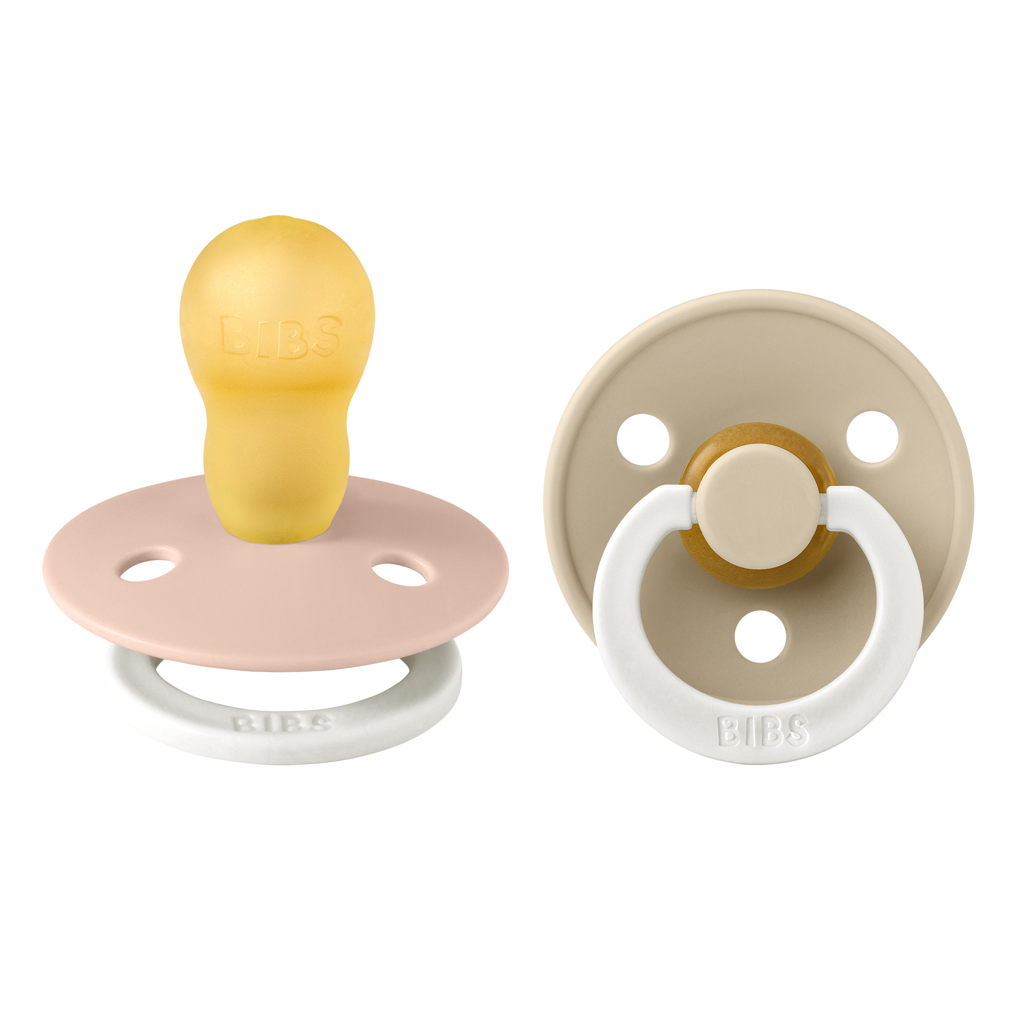 BIBS – Pacifier Colour 2 PACK – Blush GLOW/Vanilla GLOW – Size 3 v:5221083 BIBS – Pacifier Colour 2 PACK – Blush GLOW/Vanilla GLOW – Size 3 v:5221083