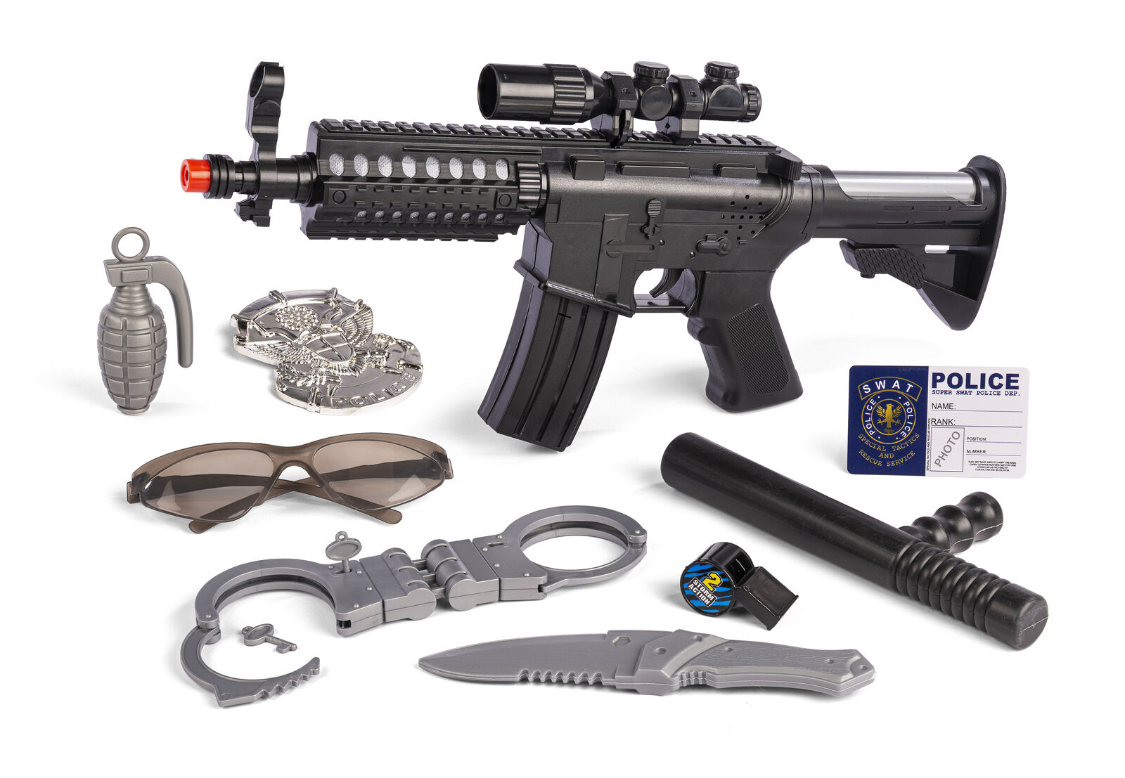 Police Machine Gun Carry Bag Set (42132) v:1216756