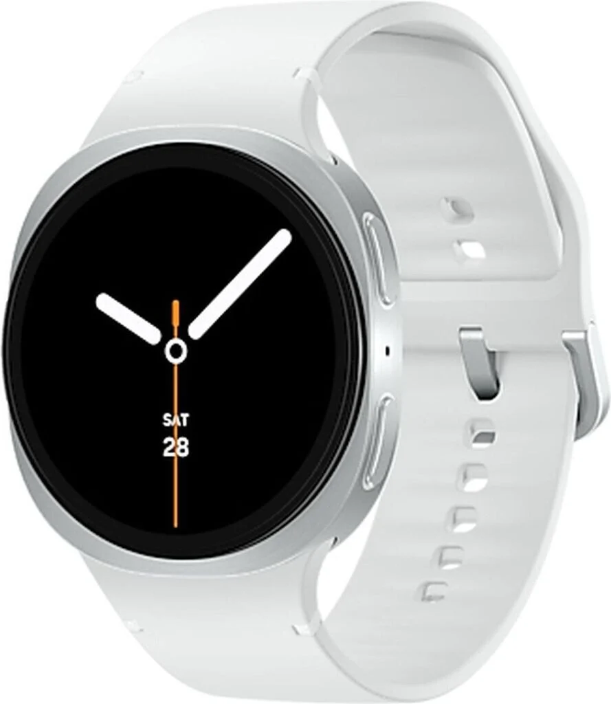 Samsung - Galaxy Watch8 (Bluetooth, 44 mm) Silver Graphite - 44mm Silver Bluetooth - Gratis frakt v:5812370