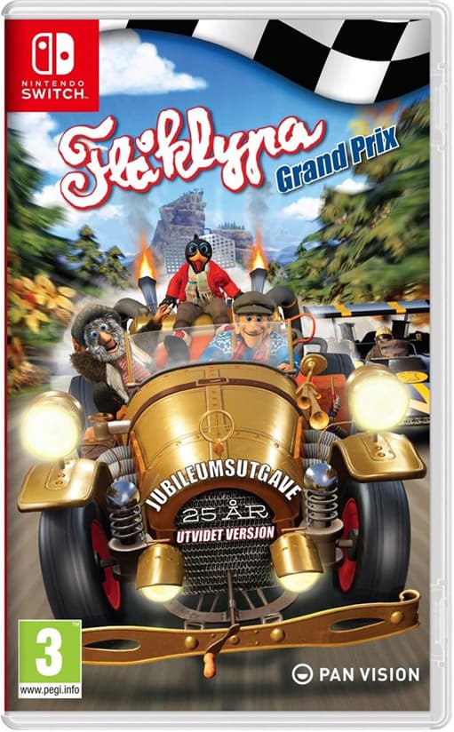 Flåklypa Grand Prix (Jubileumsudgave) - Nintendo Switch - Svensk - Special Edition v:8420668