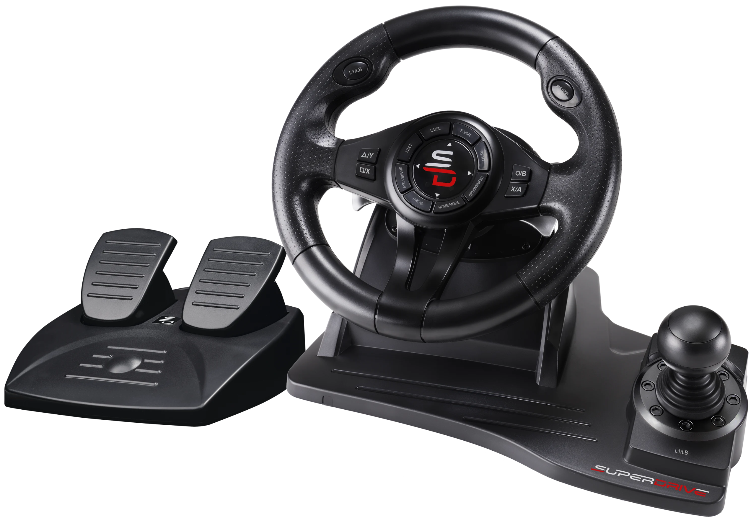 Subsonic Superdrive GS 550 - PS4/PS3/Xbox One, X/S / Switch / PC - Gratis frakt v:7436696