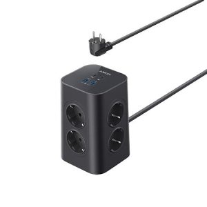 Anker – Usb-Stikkontaktlist (12-I-1, 20 W) – Svart v:6462542 Anker – Usb-Stikkontaktlist (12-I-1, 20 W) – Svart v:6462542