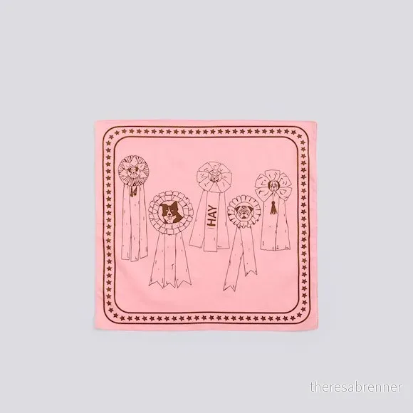 zzHAY – Recycled Dogs Scarf 55 x 55 (Pink) – M – Pink v:4261345 zzHAY – Recycled Dogs Scarf 55 x 55 (Pink) – M – Pink v:4261345