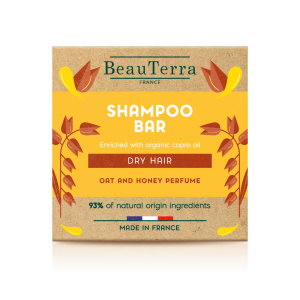 BeauTerra – Shampoo Bar – Dry & Damaged Hair – 75 g v:4130088
