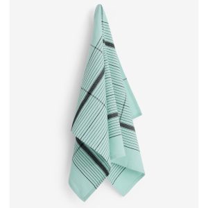 HAY – Linear Kjøkkenhåndkle B52 x L80 (Turkis) – Turquoise v:2198694 HAY – Linear Kjøkkenhåndkle B52 x L80 (Turkis) – Turquoise v:2198694