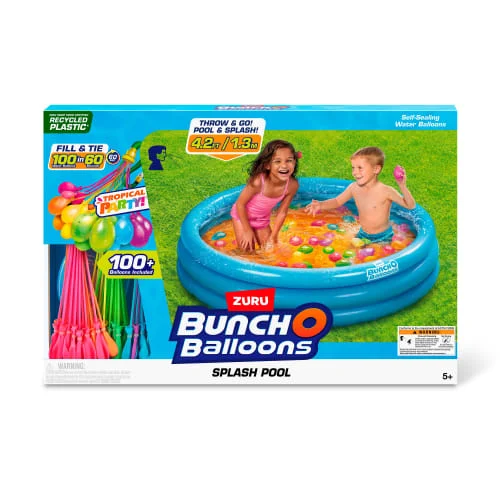 Bunch O Balloons – Pool with 100 self-sealing water balloons (56590) v:1506263 Bunch O Balloons – Pool with 100 self-sealing water balloons (56590) v:1506263
