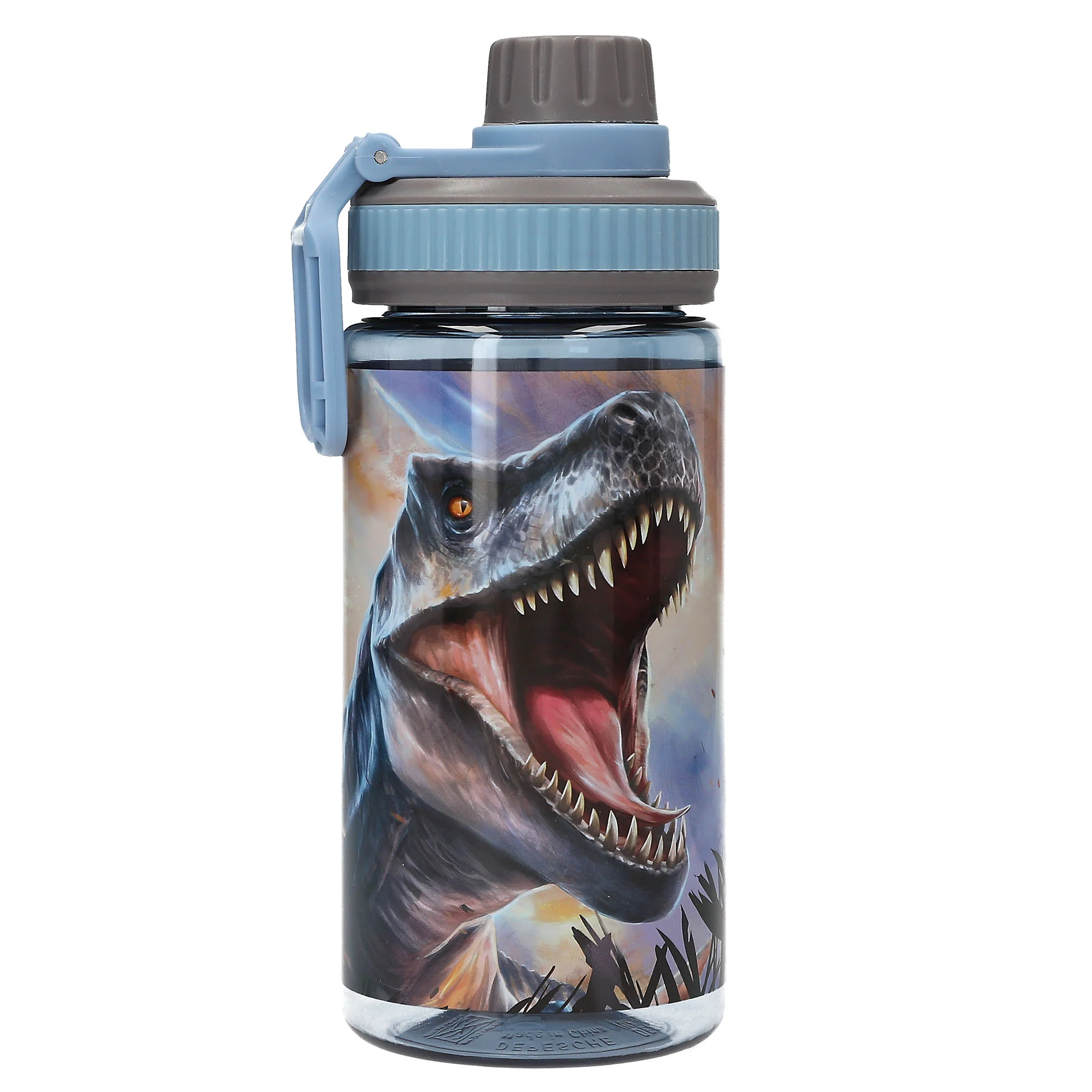 Dino World - Drikkedunk Tritan - Grey-Blue - 500 ml v:3531587