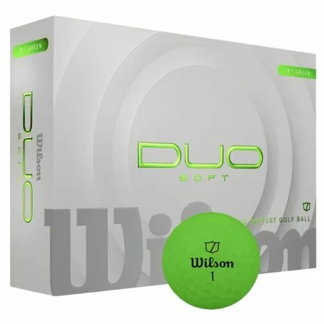 Wilson – DUO Soft Golf Ball – Green – 12 Balls – Gratis frakt v:8388182 Wilson – DUO Soft Golf Ball – Green – 12 Balls – Gratis frakt v:8388182