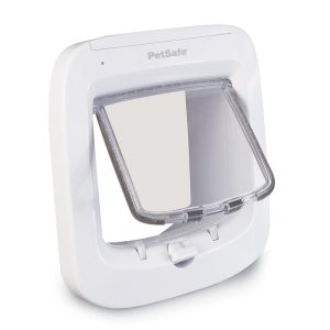 Petsafe – Microchip Cat Flap – White 22 x 24cm – Gratis frakt v:7180044