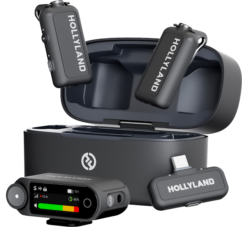 Hollyland - LARK MAX 2 Combo with Camera RX + USB-C RX - Gratis frakt v:8176132
