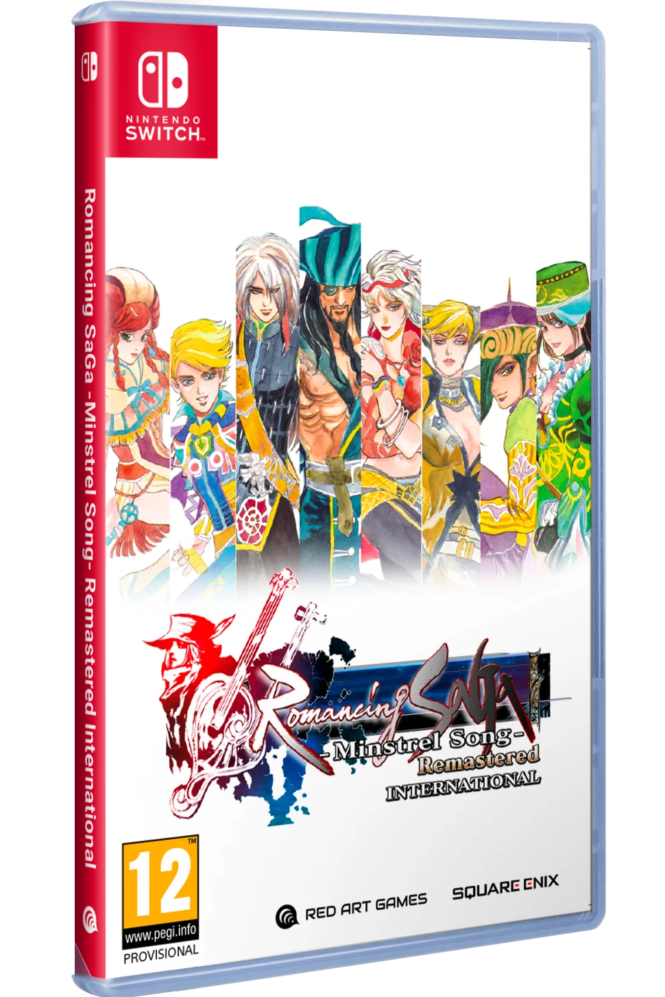 Romancing SaGa -Minstrel Song- Remastered International - Nintendo Switch - Engelsk - Standard v:1292570