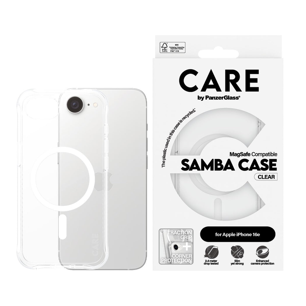CARE by PanzerGlass - Case - Transparent - iPhone 16e v:5064813
