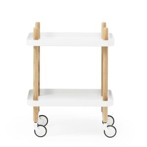 Normann Copenhagen – Block Rullbord – Hvit/Eik – White/Oak – Gratis frakt v:4318748 Normann Copenhagen – Block Rullbord – Hvit/Eik – White/Oak – Gratis frakt v:4318748