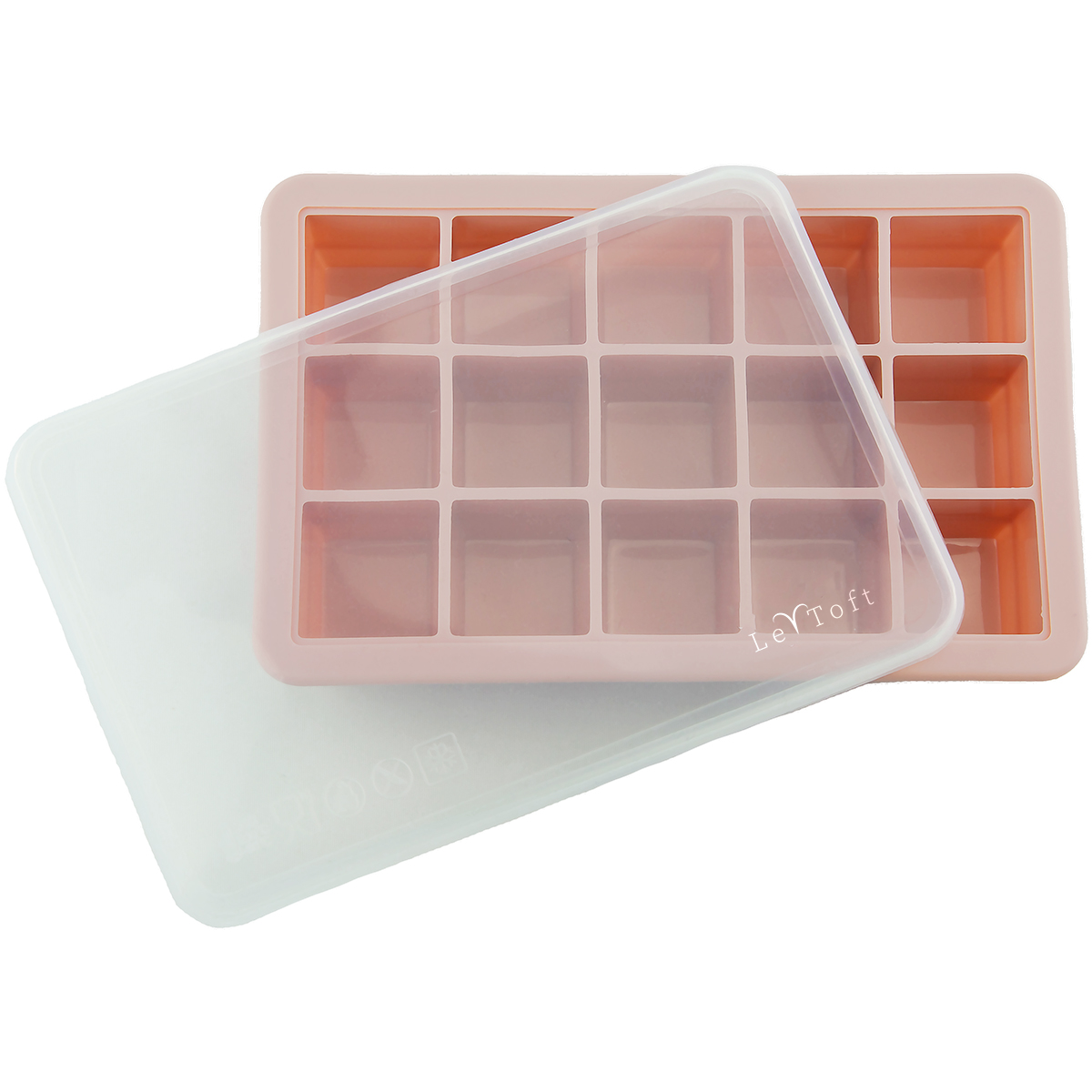 Le Toft – Baby Food Freezer Cubes – Smokey Rose – 15 compartments, each up to 20 ml v:4360483