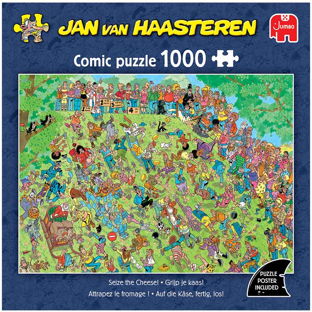 Jan Van Haasteren – Seize the Cheese! (1000 pieces) (1110100813) v:9342787