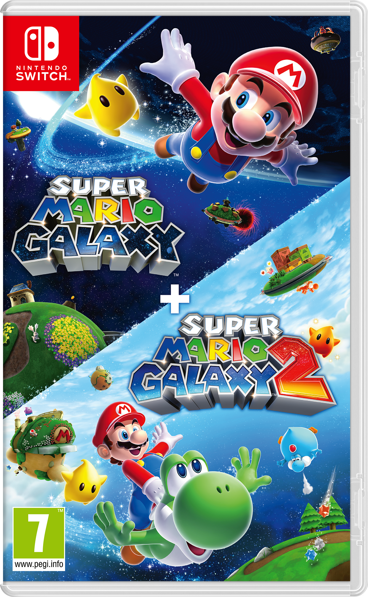Super Mario Galaxy and Super Mario Galaxy 2 - Nintendo Switch - Engelsk - Standard - Gratis frakt v:8051962