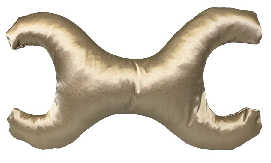 Save My Face - La Petite Small Pillow w. 100% Silk Cover Bronze - Bronze - Gratis frakt v:4969718