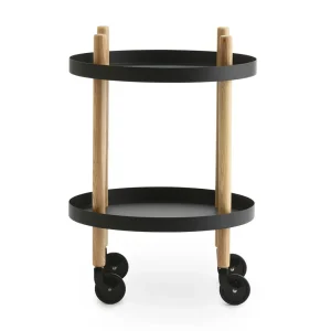 Normann Copenhagen – Block Rund Serveringsvogn – Ø45 x H64 cm – Svart – Black – Gratis frakt v:7243446 Normann Copenhagen – Block Rund Serveringsvogn – Ø45 x H64 cm – Svart – Black – Gratis frakt v:7243446