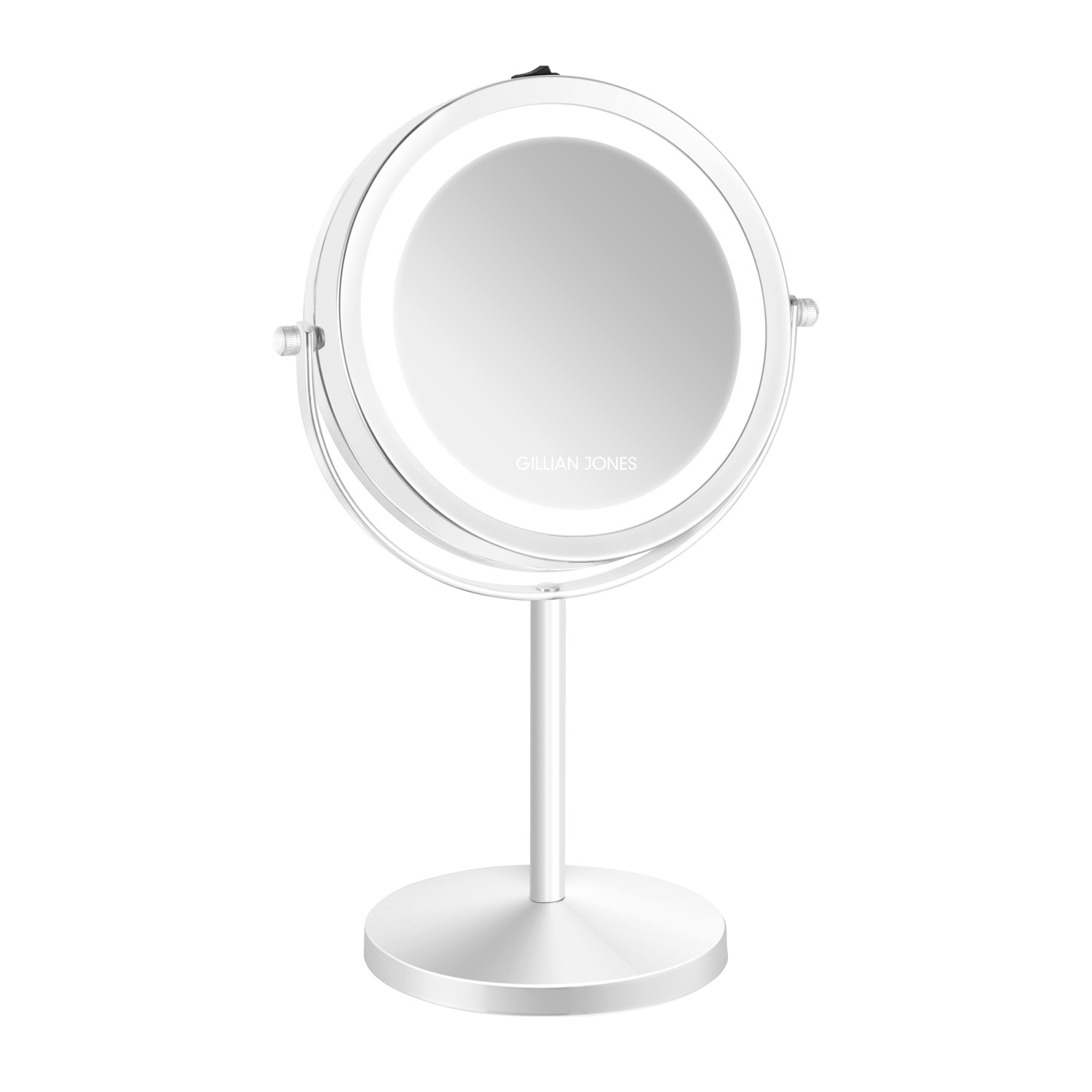 Gillian Jones – Bordspeil med LED lys & x10 forstørrelse – Hvit – 17.5 cm diameter, 32 cm height v:9265929 Gillian Jones – Bordspeil med LED lys & x10 forstørrelse – Hvit – 17.5 cm diameter, 32 cm height v:9265929