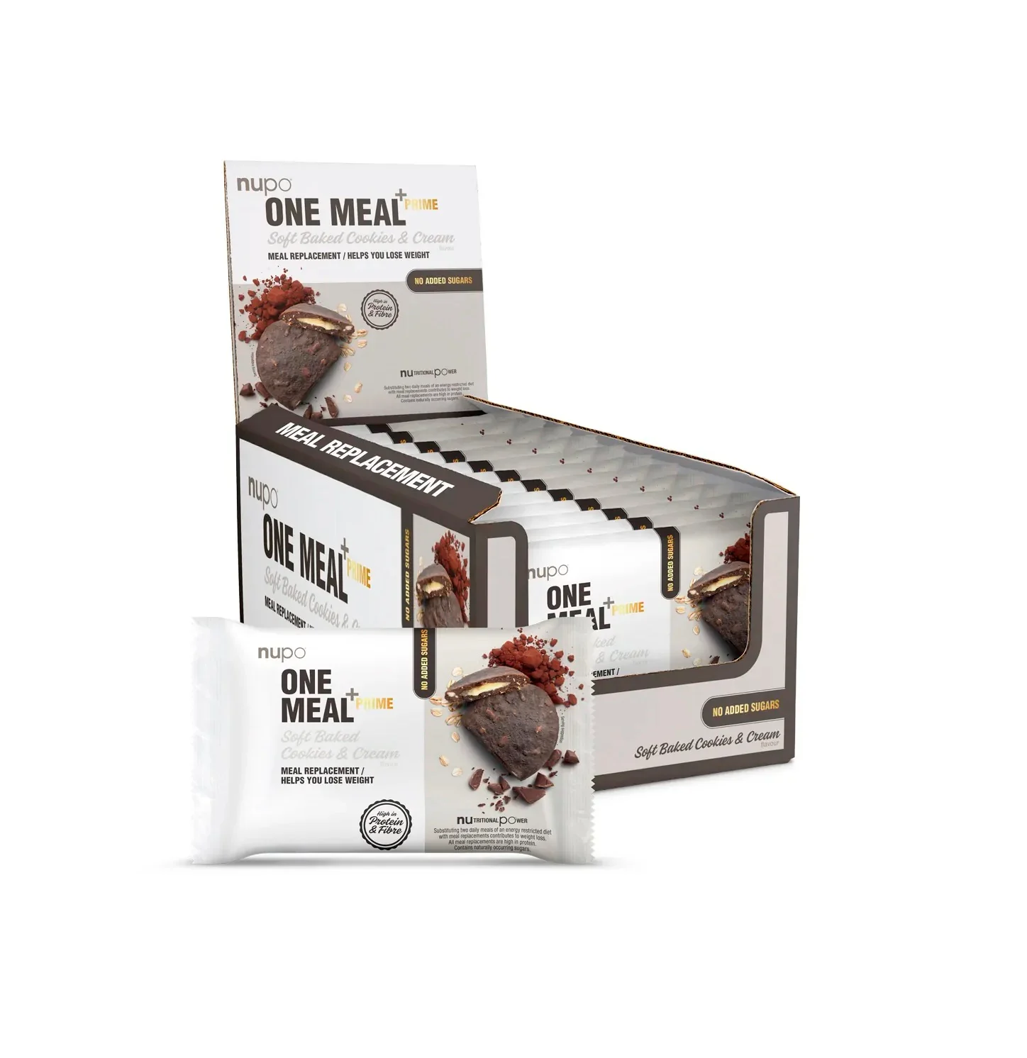 Nupo - One Meal +Prime Cookies and Cream 12 pcs v:8936889
