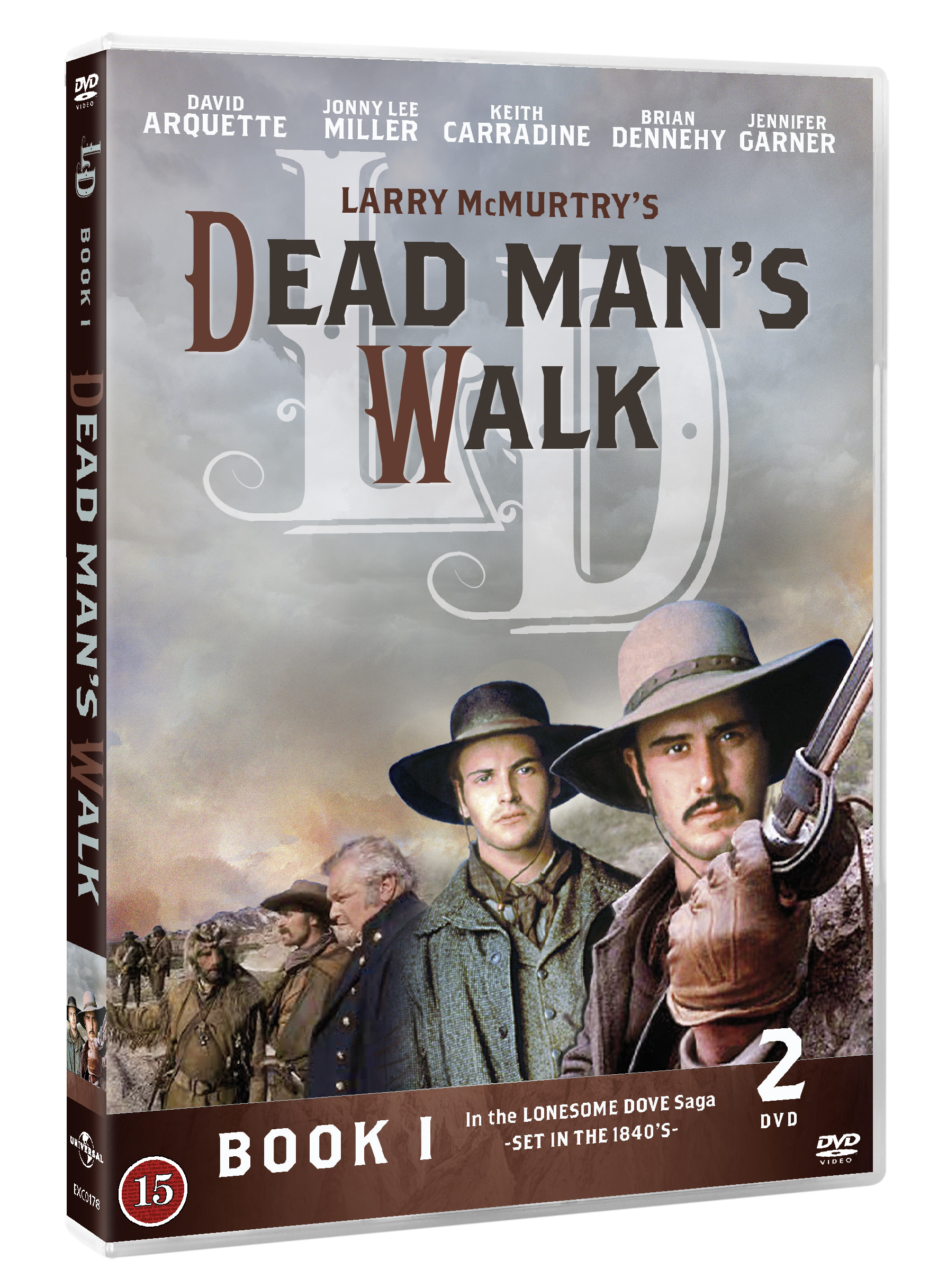 Dead Mans Walk a part of the Lonesome Dove saga (Mini series – 2 DVD box - book I) v:8393150