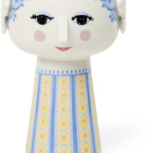 Bjørn Wiinblad – Eva Vase – H18,5 Cm – Blå v:8809569 Bjørn Wiinblad – Eva Vase – H18,5 Cm – Blå v:8809569