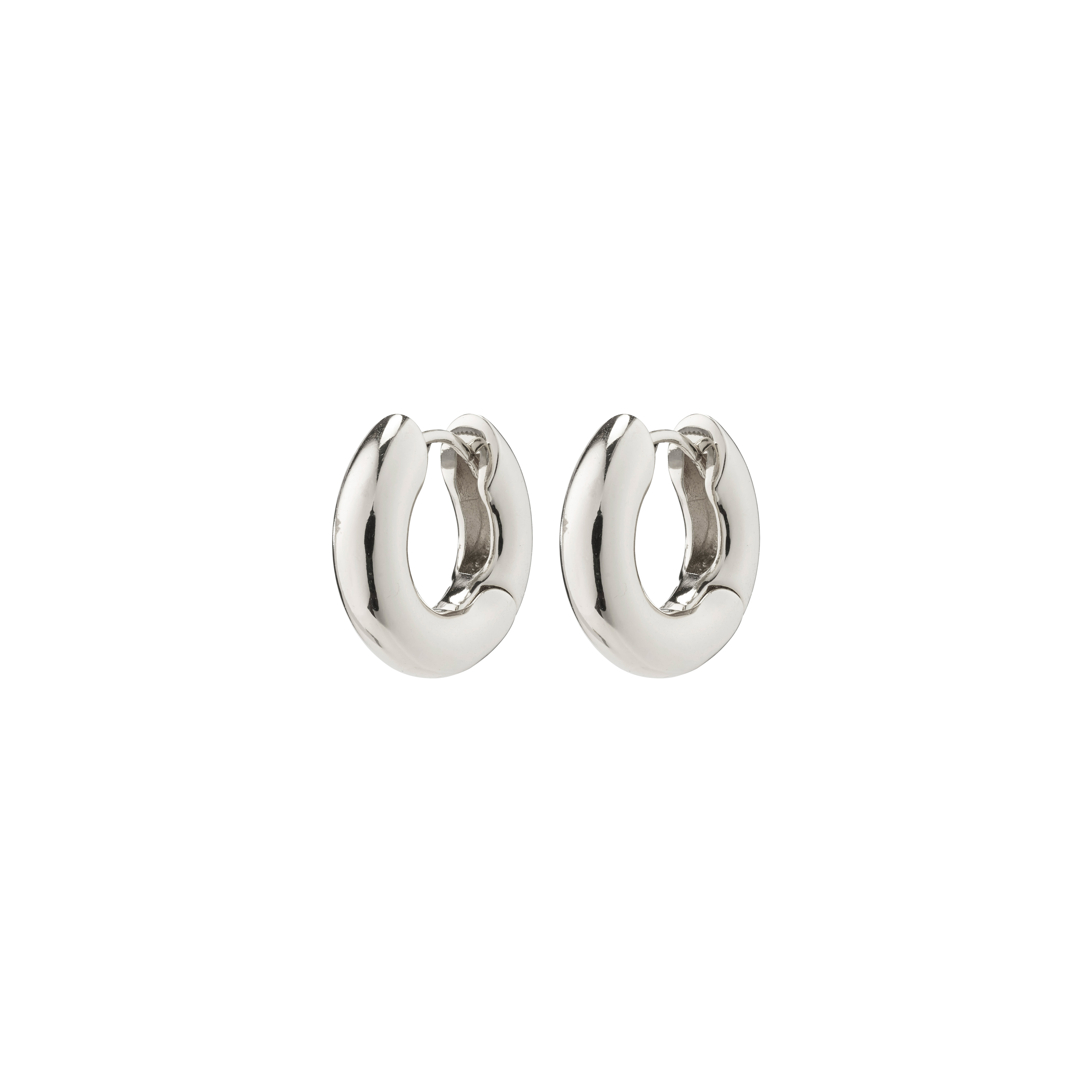 PILGRIM – AICA Chunky Huggie Hoop Earrings – Silver-Plated – 15 mm v:9775280 PILGRIM – AICA Chunky Huggie Hoop Earrings – Silver-Plated – 15 mm v:9775280