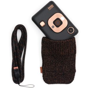 Fuji – Instax Mini Liplay Accessory Kit Bundle – Black v:2044209 Fuji – Instax Mini Liplay Accessory Kit Bundle – Black v:2044209