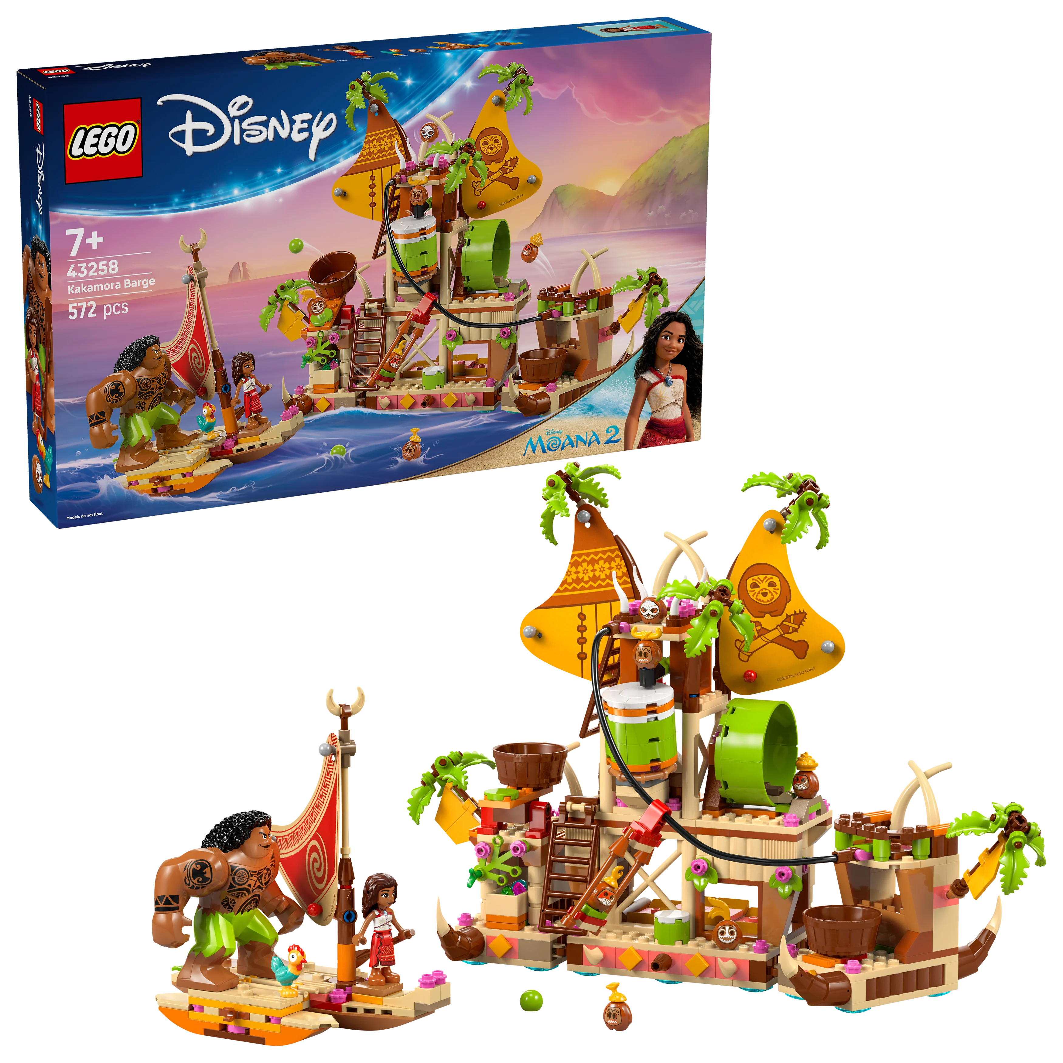 LEGO - Disney Princess - Kakamora-båt (43258) - Gratis frakt v:2295553