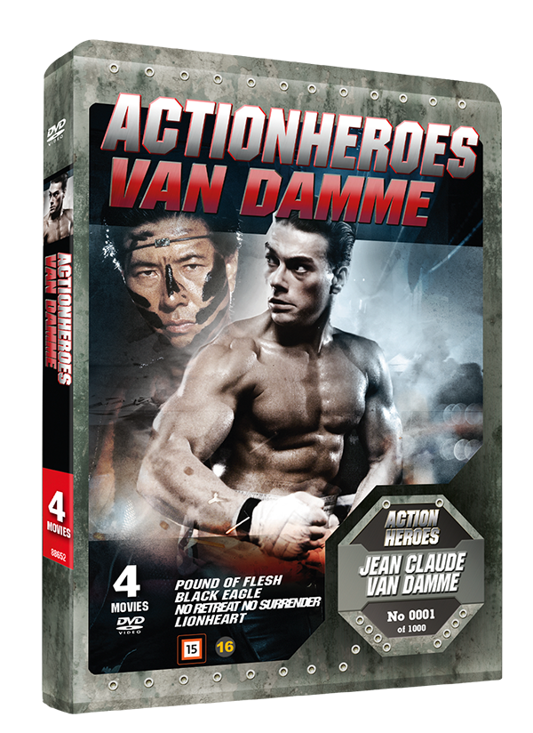 JEAN CLAUE VAN DAMME : ACTION HEROES (4DVD Box) STEELBOOK LIMITED EDITION v:4365345