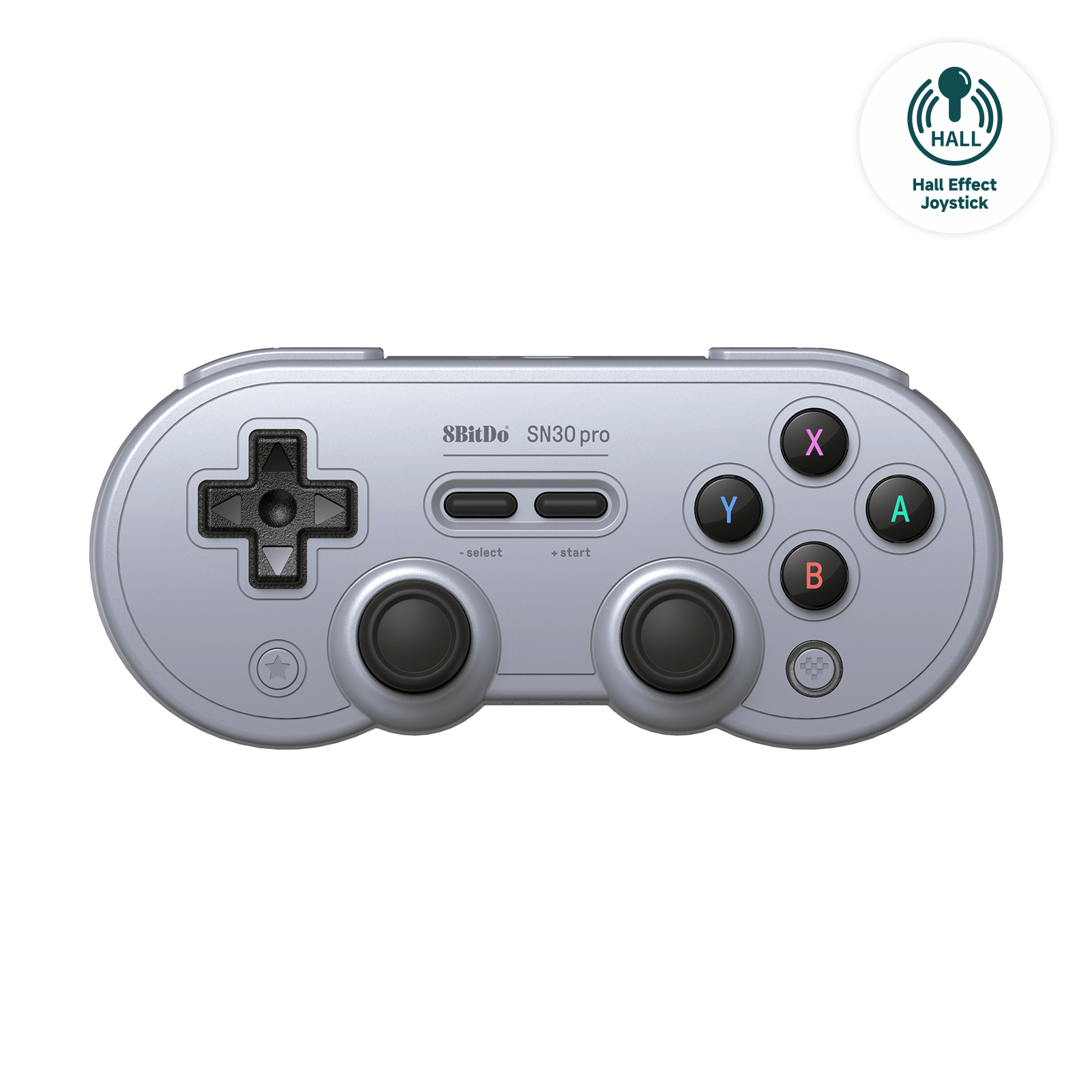 8BitDo SN30 Pro Gamepad HallEd/Gray v:8270581