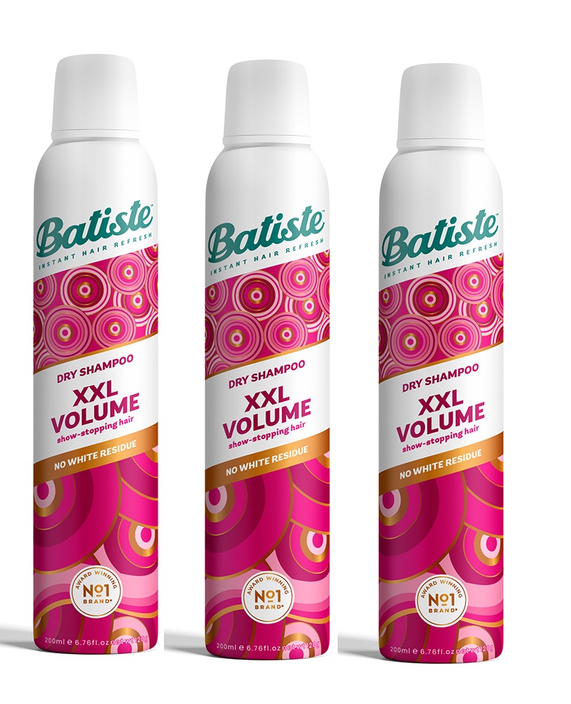 Batiste - Dry Shampoo Stylist Oomph My Locks XXL Volume Spray 200 ml x 3 - 600 v:3146976