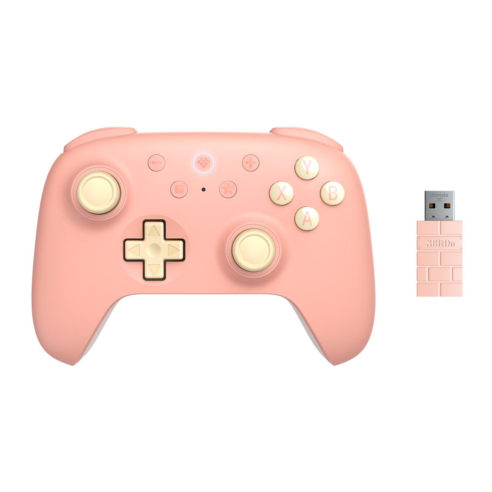 8BitDo Ultimate 2C Wireless Pad Peach v:8544702