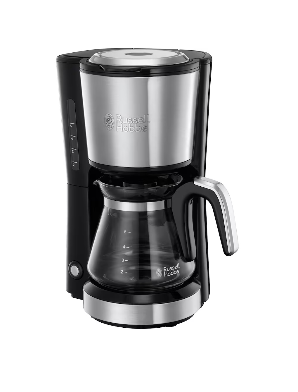Russell Hobbs - Compact Home Coffee Maker - Steel - Gratis frakt v:9336956
