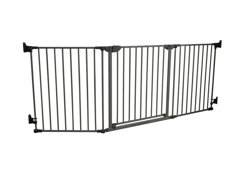 Safe & Care Co. - SafeGate Constructor 2 SC701-80 - Dark Grey - 90-210 cm - Gratis frakt v:7237260