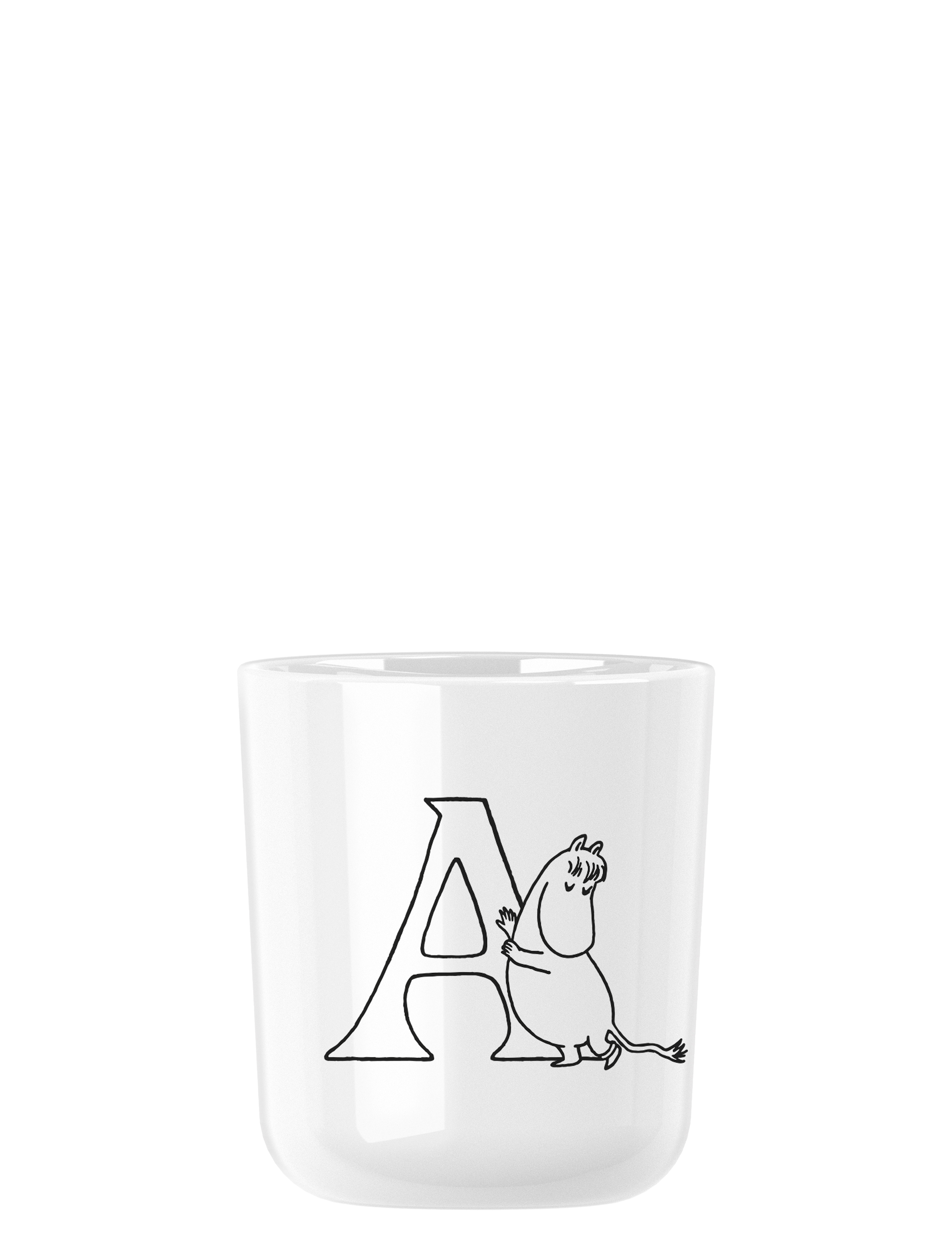RIG-TIG - Moomin ABC kopp - Moomin white - 0.2 l v:8572240