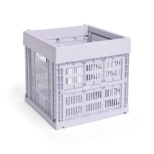 HAY – Colour Crate Cube Oppbevaringsboks (Lavendel) – Lavender v:6872607 HAY – Colour Crate Cube Oppbevaringsboks (Lavendel) – Lavender v:6872607