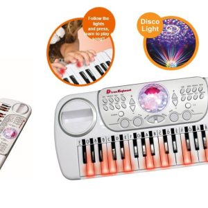 Music – Disco Learning Keyboard (501093) – Gratis frakt v:1932132